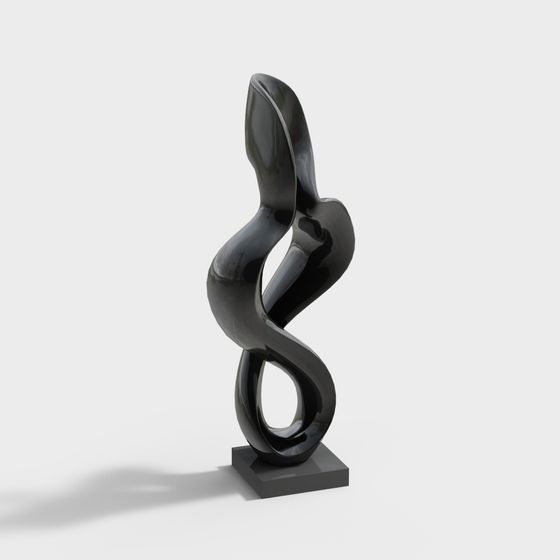 Melody Dance Low-Polygon 3D Model for Creative Projects