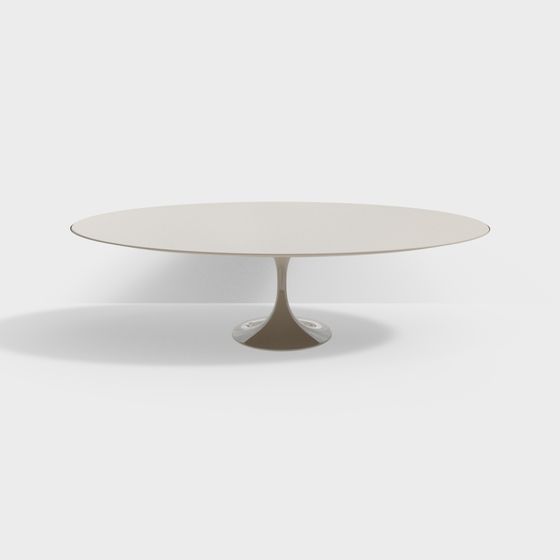 Elegant Round Table 3D model