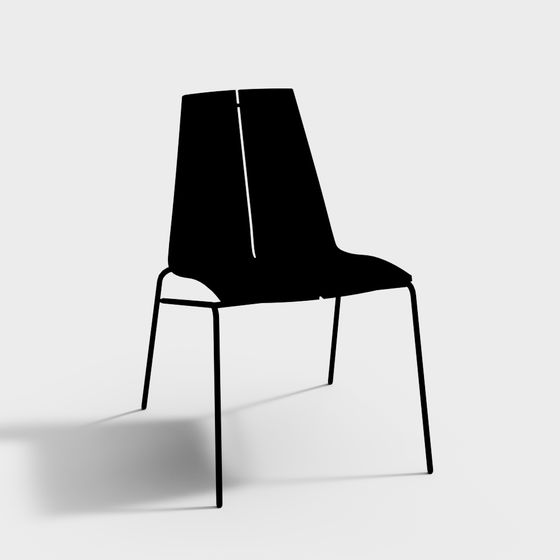 Urban Chair 3D model for Modern Interiors