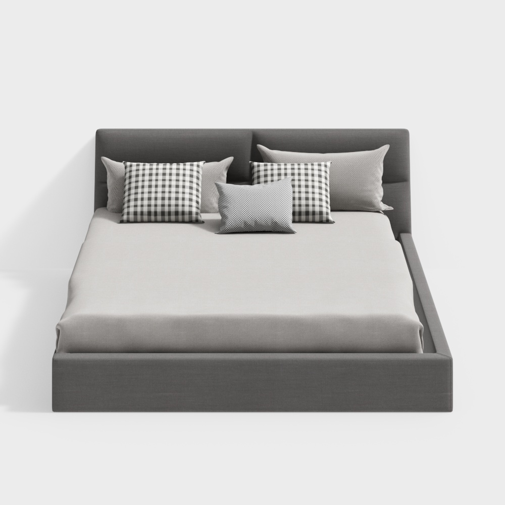 Giường đôi hiện đại