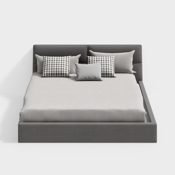 Giường đôi hiện đại