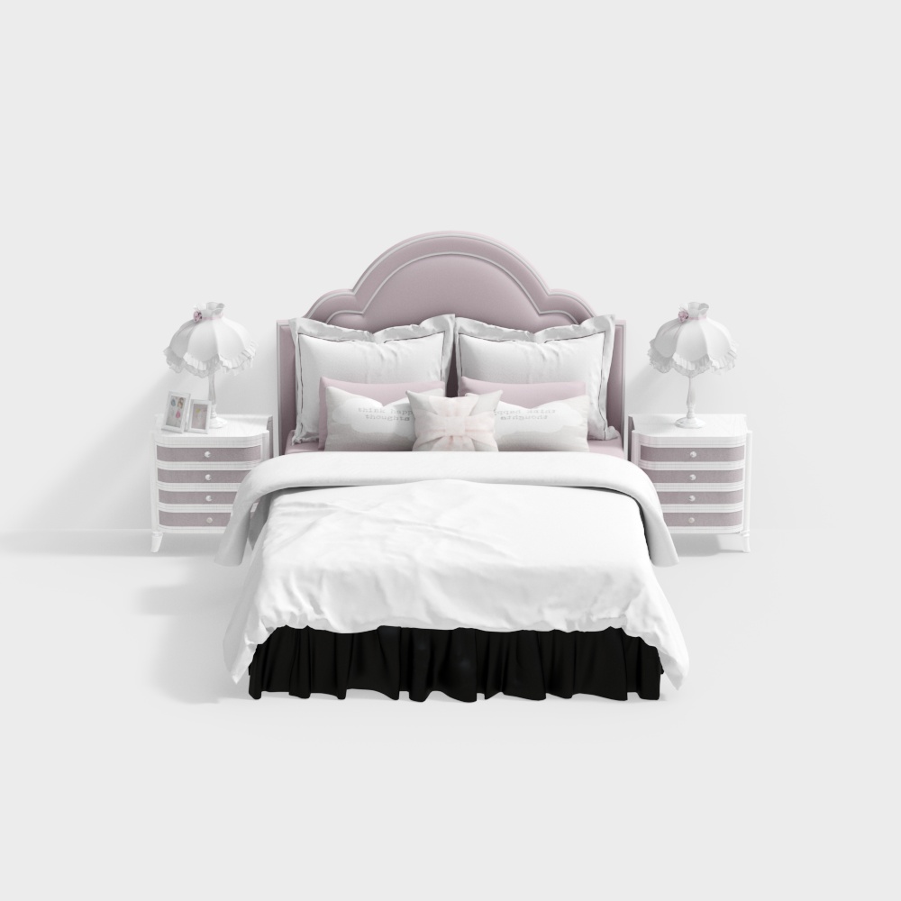 Cama para niños moderna