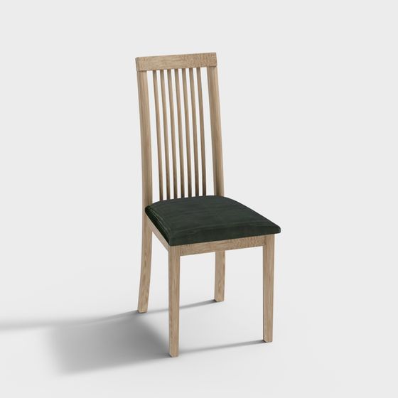 Elegant Minimalist Chair 3D model for Modern Interiors