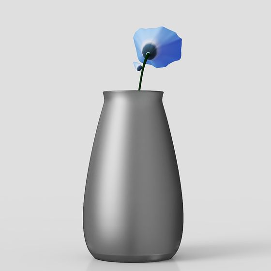 Stylish Modern Vase 3D model