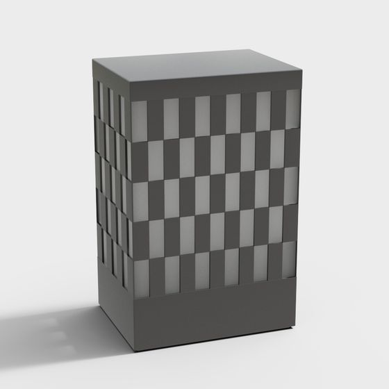 City Tower Low-Polygon 3D model