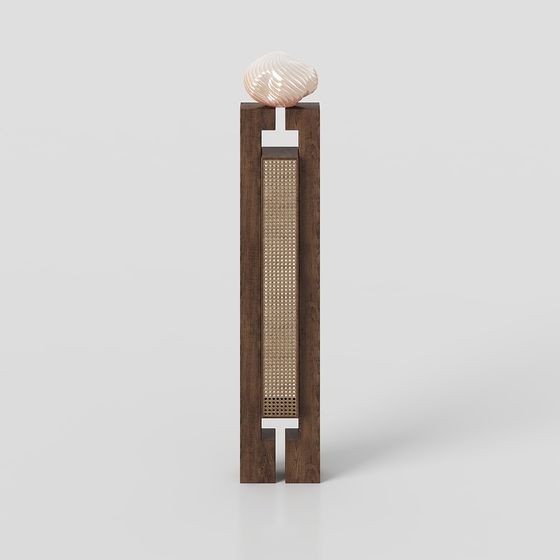 Artisan Pedestal 3D model for Contemporary Design