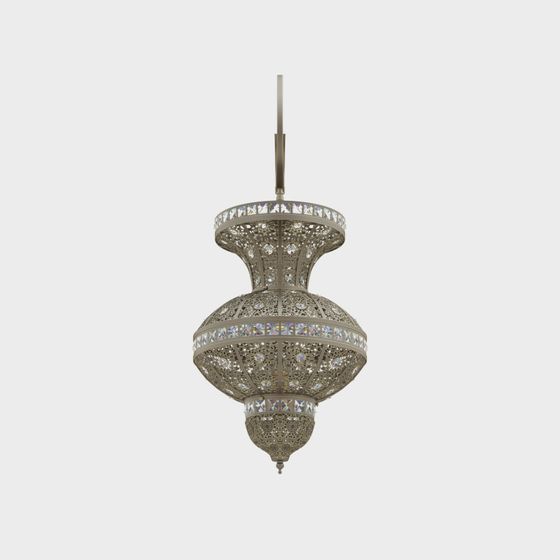 Artistic Vintage Chandelier 3D Model for Various Projects