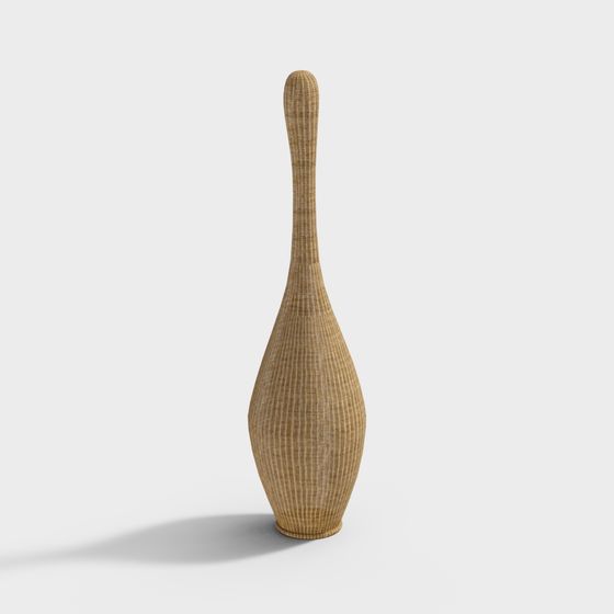 Rattan Vase 3D model