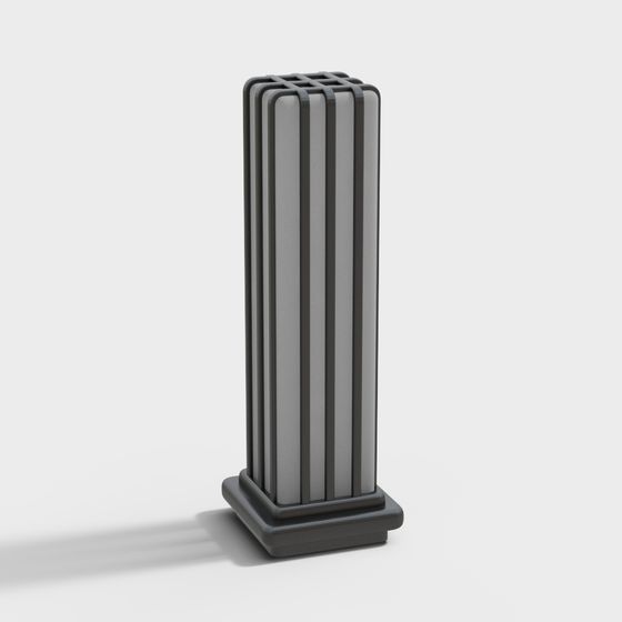 Unique Low-Polygon 3D Model with Modern Style