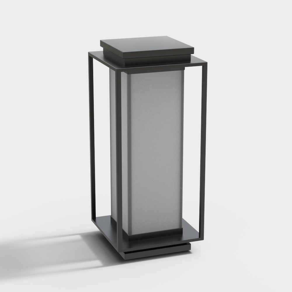 Modern landscape floor lamp