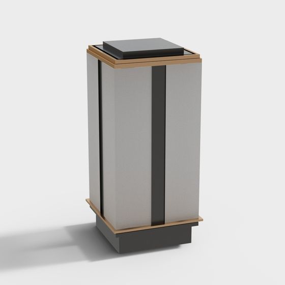 Elegant Urban Podium 3D model for Creative Projects