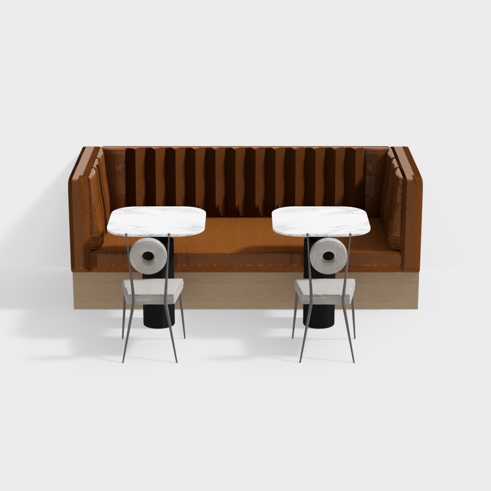 Cabina de sofá casual moderna