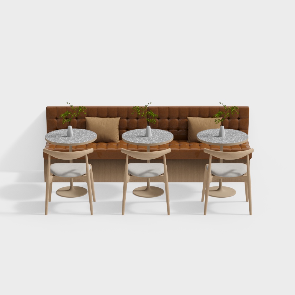 Cabina de sofá casual moderna