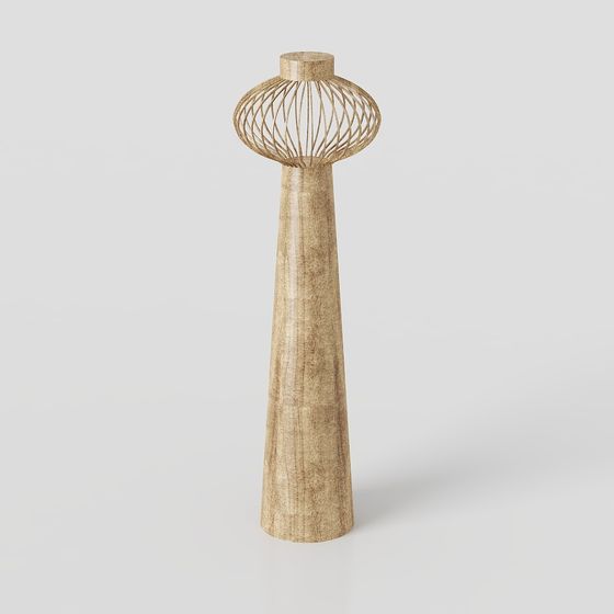 Bamboo Weave Lantern 3D model