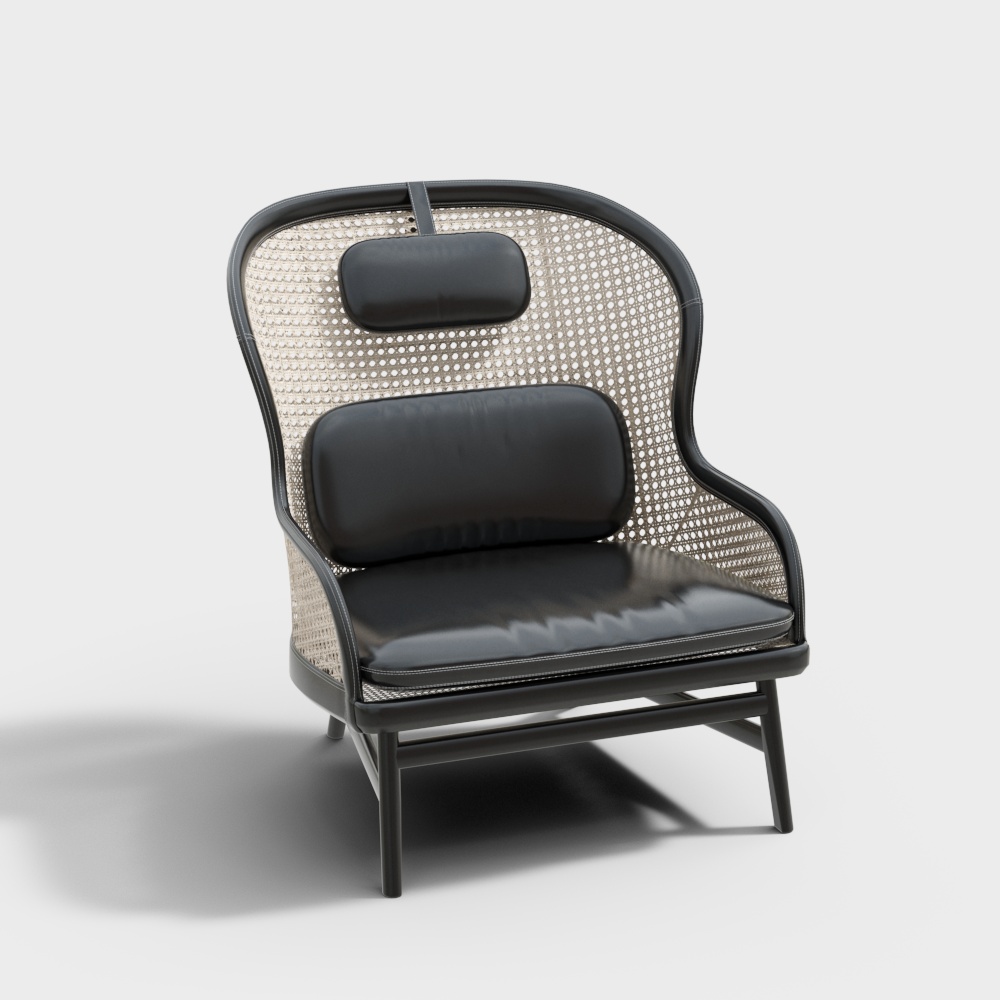 Rattan leisure chair in Southeast Asia