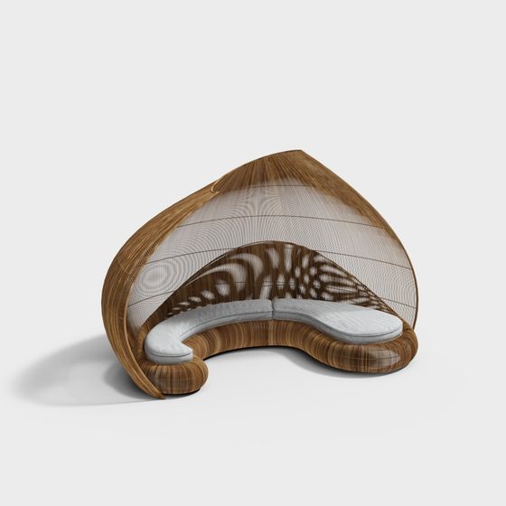 동남아시아 야외 다중 라탄 소파