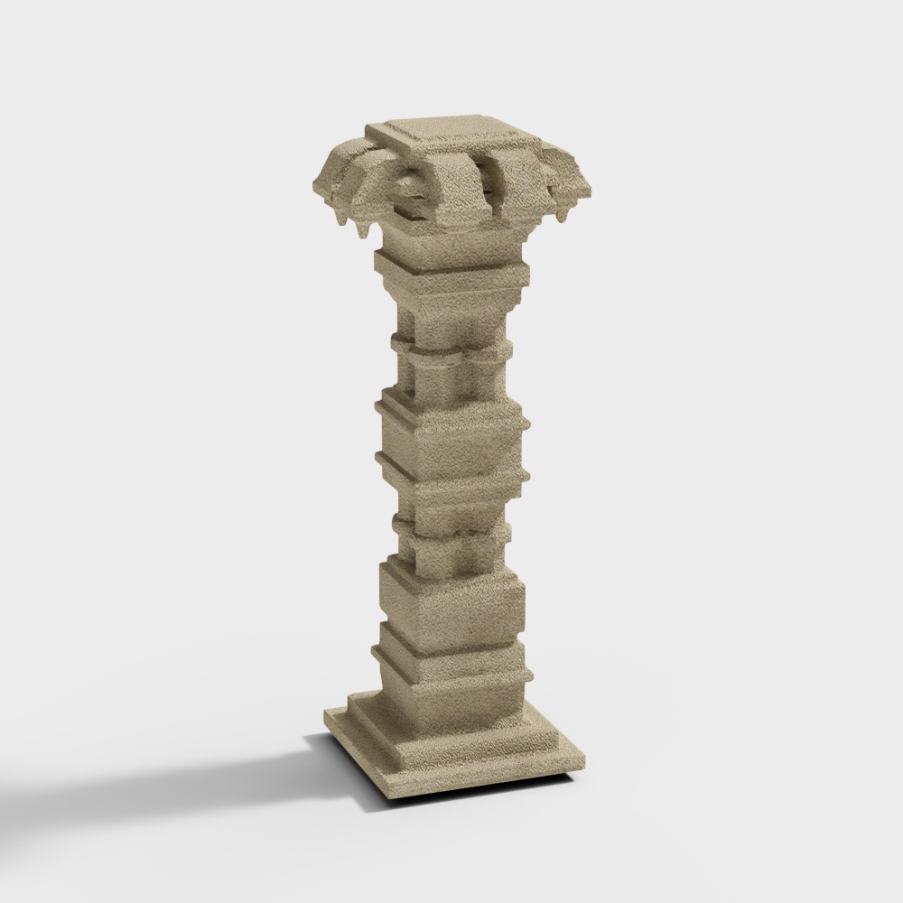 Southeast Asian architectural sketches