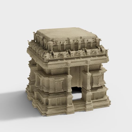 Ancient Arch 3D Model