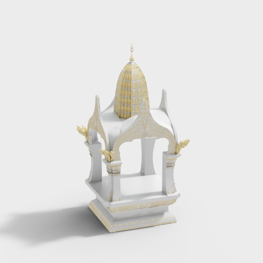 Southeast Asian stupa sculpture