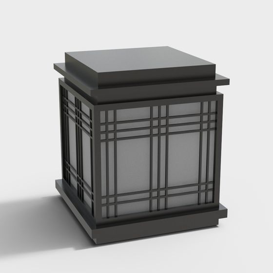 City Light Low-Poly 3D Model Design