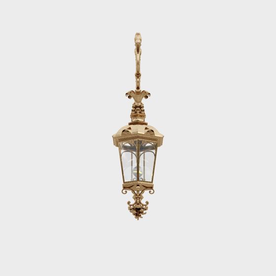Elegant Vintage Street Lamp 3D model