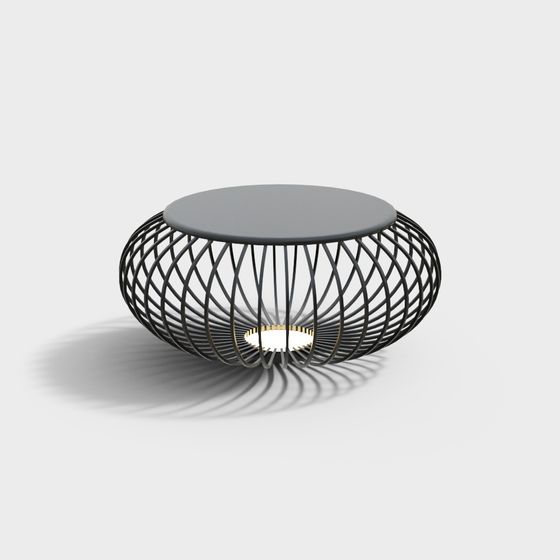 Spiral Weave Coffee Table 3D model