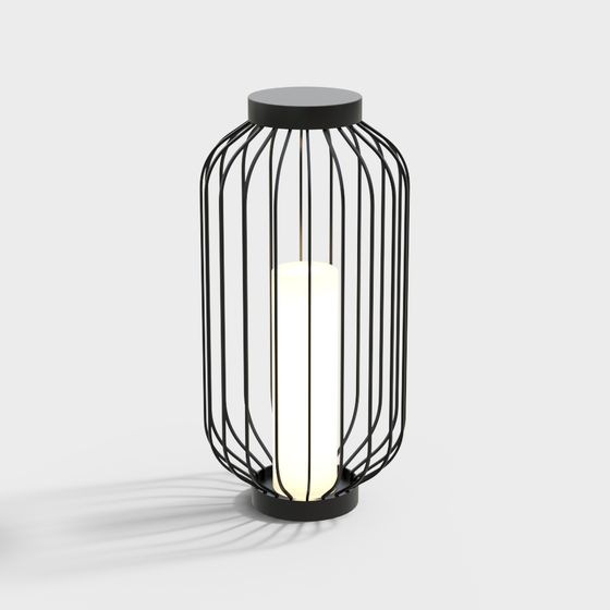 Đèn trang trí hiện đại bằng sắt rèn ngoài trời