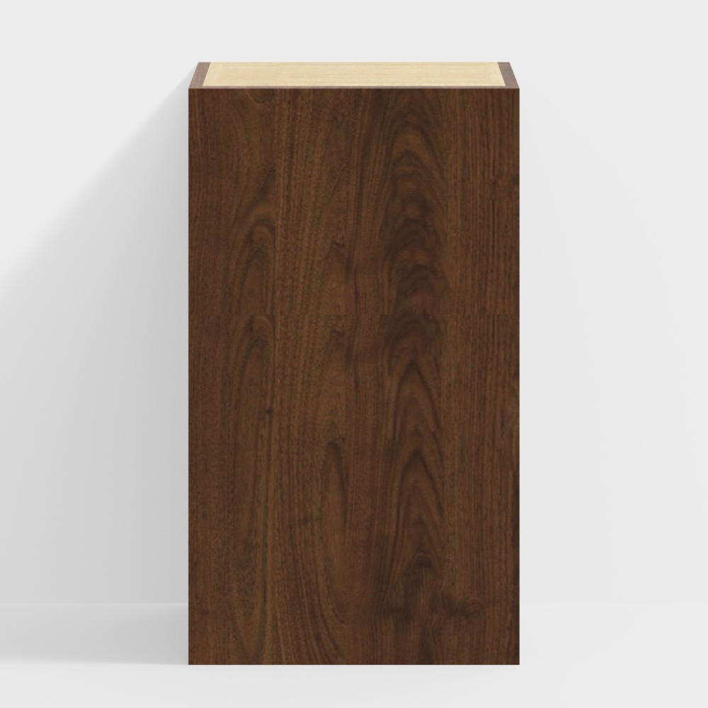 Every house furniture - Roman entrance cabinet - Hanging cabinet - solid wood -500- Black walnut