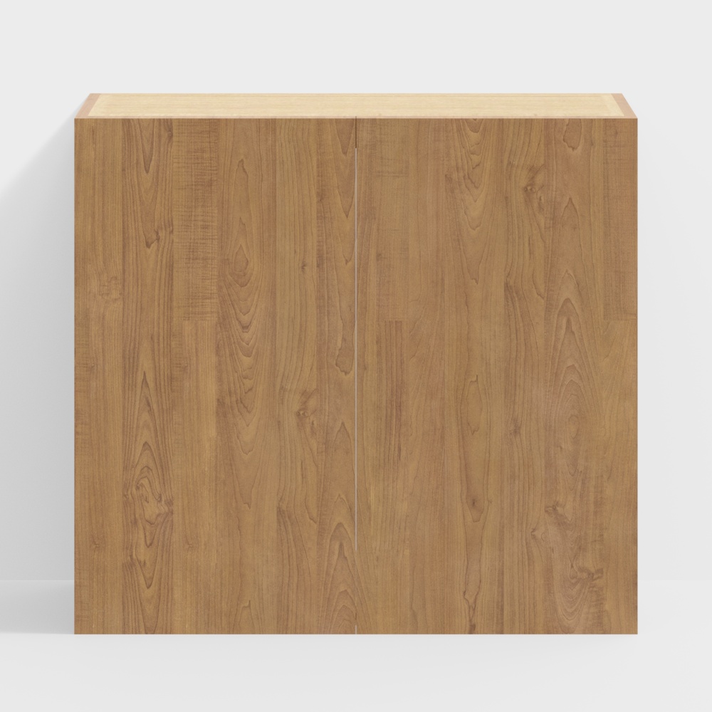 Mueble - Gabinete de entrada romano - Gabinete colgante - Madera maciza -950- madera de cerezo