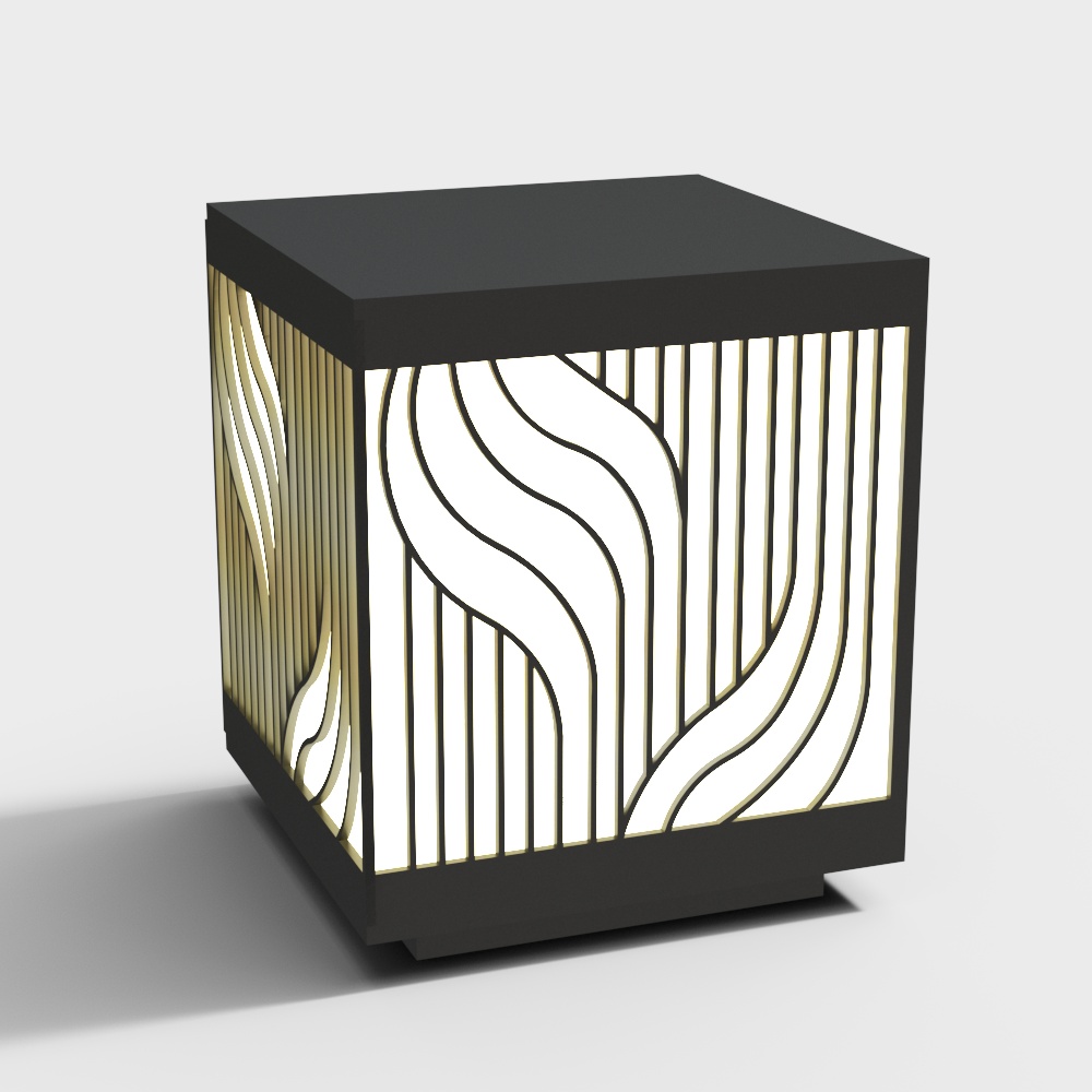 Modern outdoor lawn lights