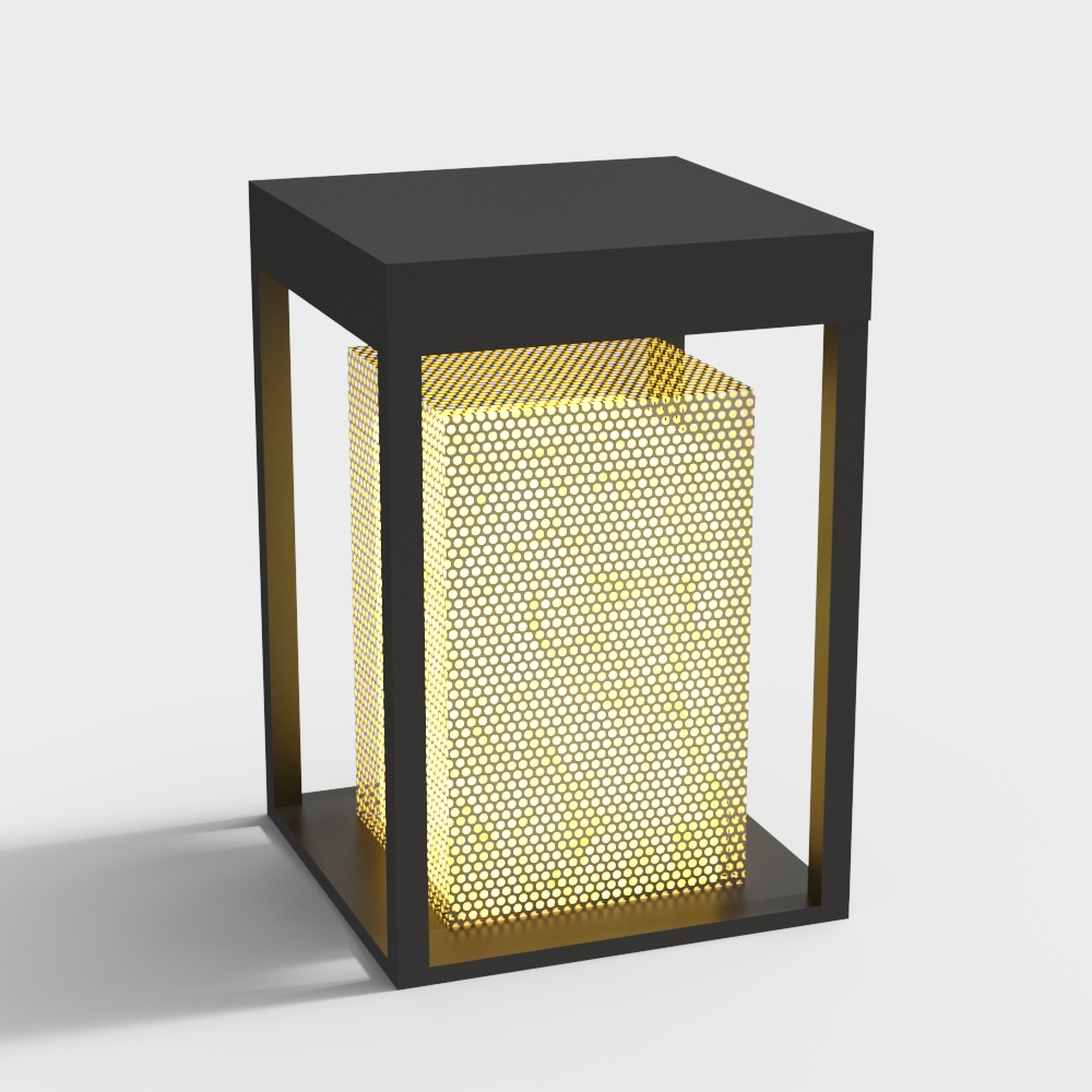 Modern outdoor lawn lights