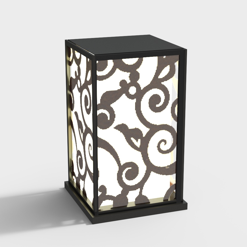 Moderno luces de paisaje de jardín