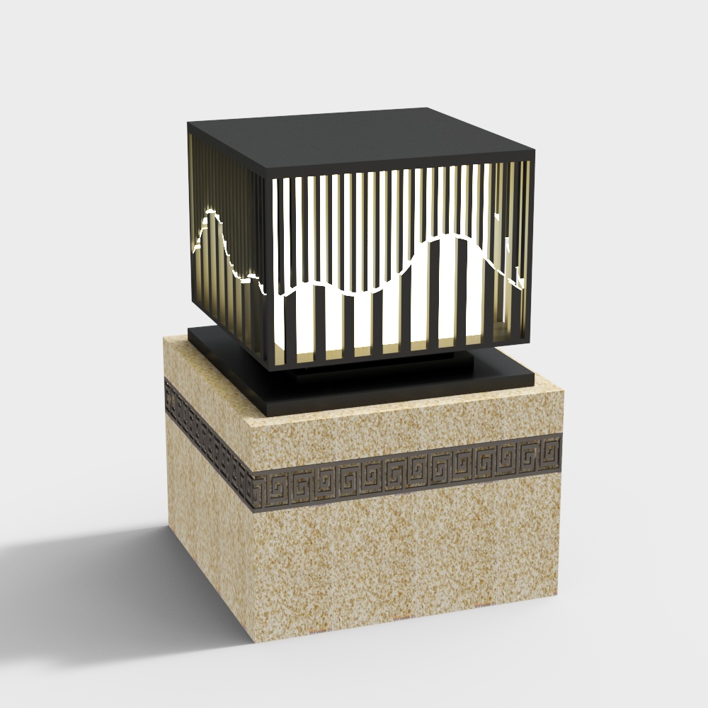 Modern outdoor lawn lights