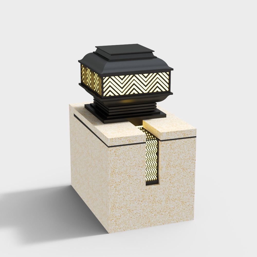 Moderno luces de paisaje de jardín