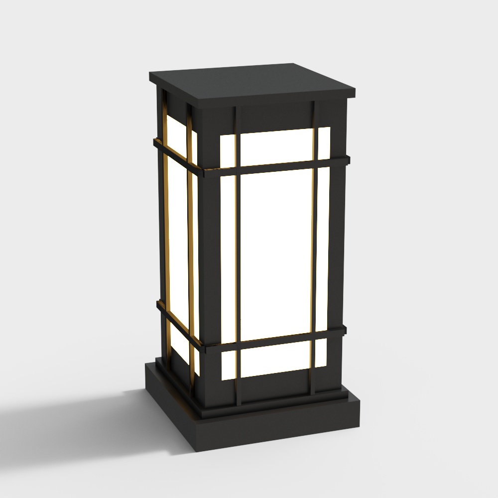 Modern garden landscape lights