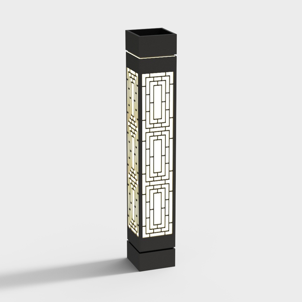 Modern courtyard new Chinese landscape lights