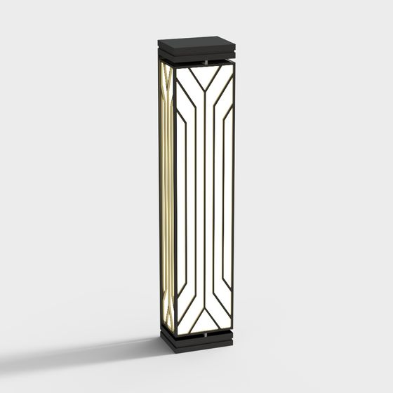 Đèn trang trí phong cảnh Trung Quốc mới trong sân vườn hiện đại