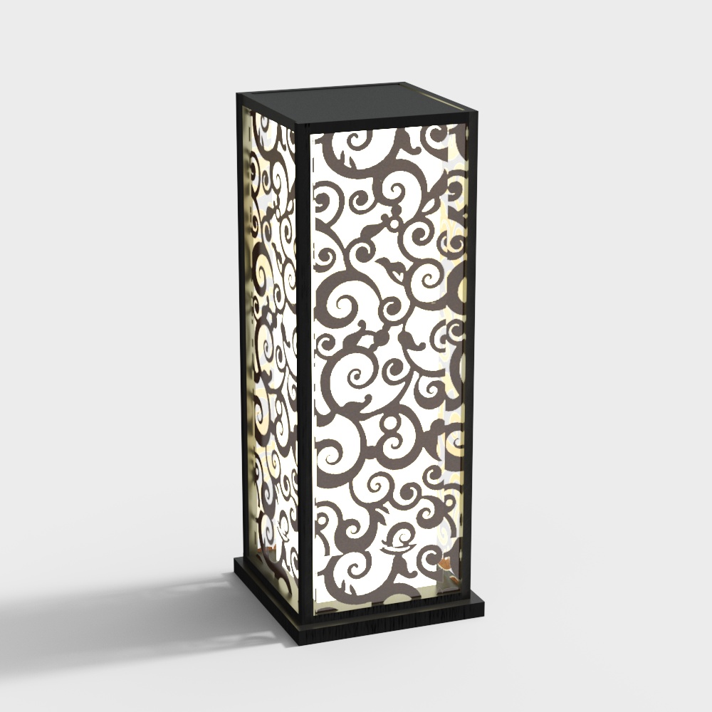 Modern garden landscape lights