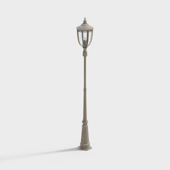 Vintage Street Lamp 3D model