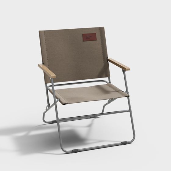 Stylish Casual Chair 3D model for Modern Spaces