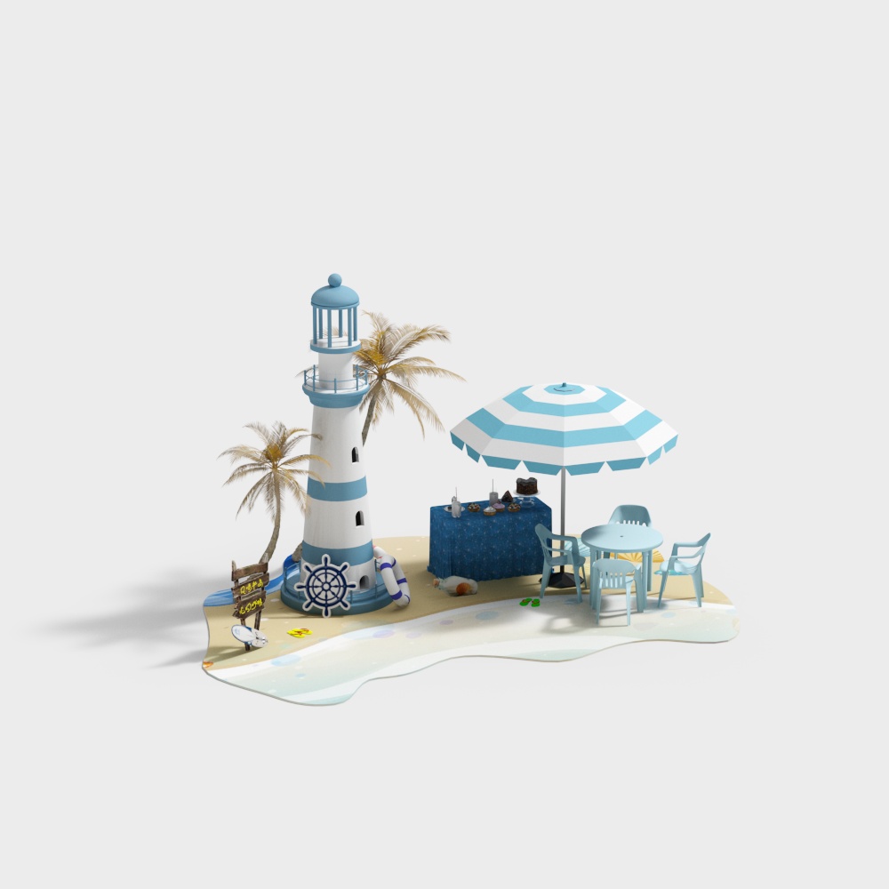 Modern summer theme Mei Chen Beach