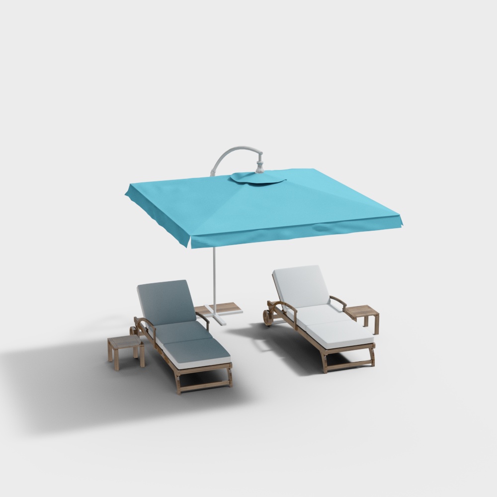 เก้าอี้เอนนอนริมทะเลสำหรับกลางแจ้งสมัยใหม่