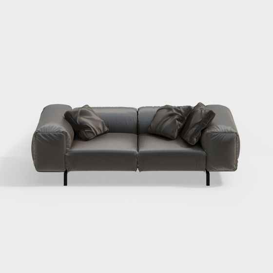 Urban Comfort Sofa 3D model