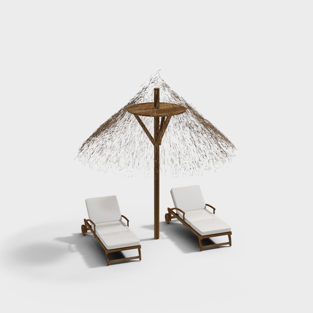 Tumbonas para sol de playa modernas