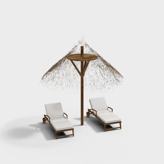 Tumbonas para sol de playa modernas