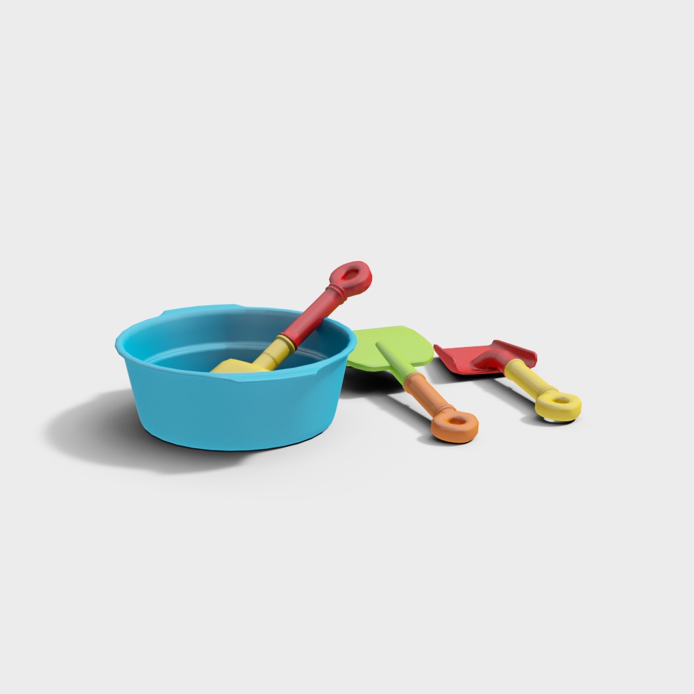 Modern children's beach toy set