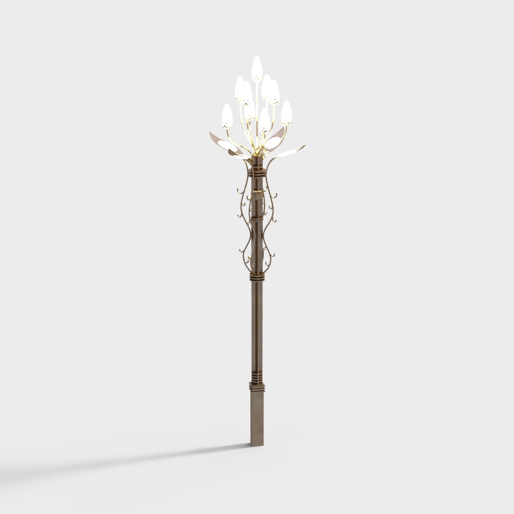 Đèn đường hình dáng hiện đại