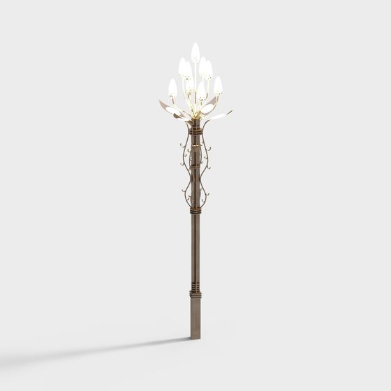 Đèn đường hình dáng hiện đại