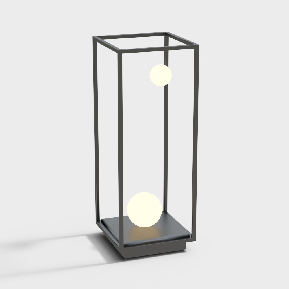 Modern outdoor lawn lights