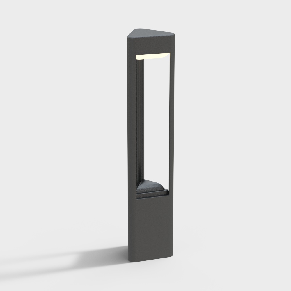 Luz de patio moderna